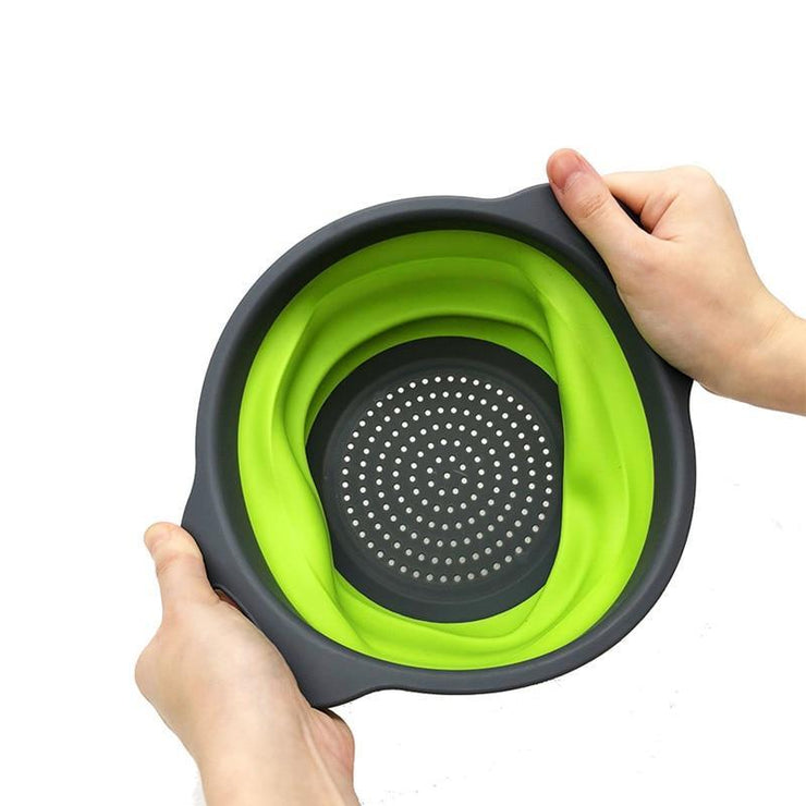 fold up colander