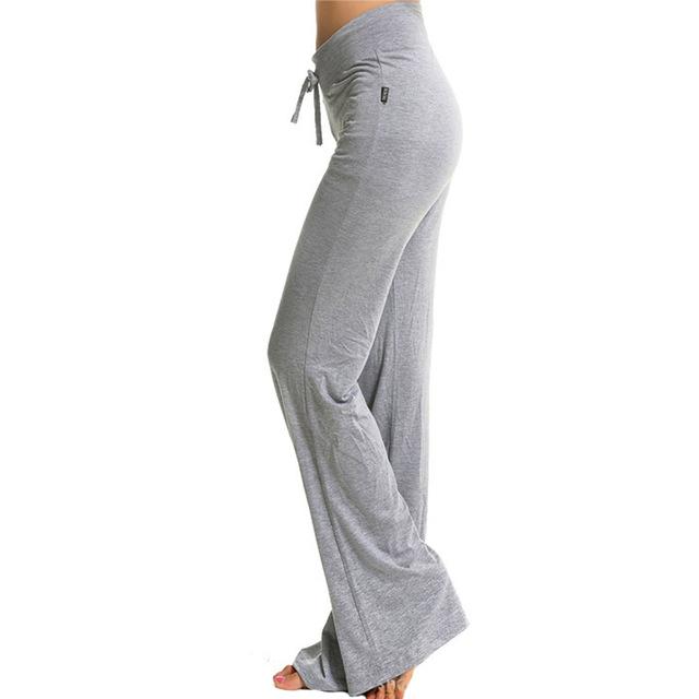 high waisted wide leg sweatpants