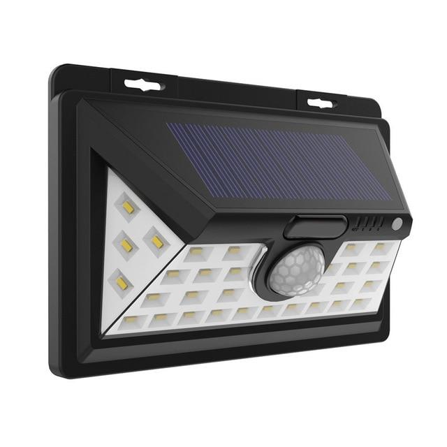 Outdoor Solar Lights Motion Sensor Waterproof Wireless Wall Lamp – TOUGHM