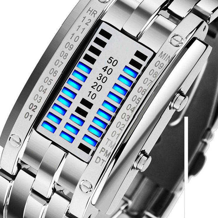 futuristic wrist watch