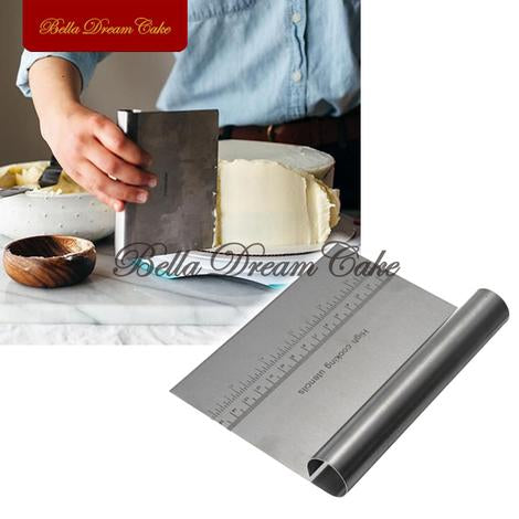 Professional Baker's Stainless Steel Scraper