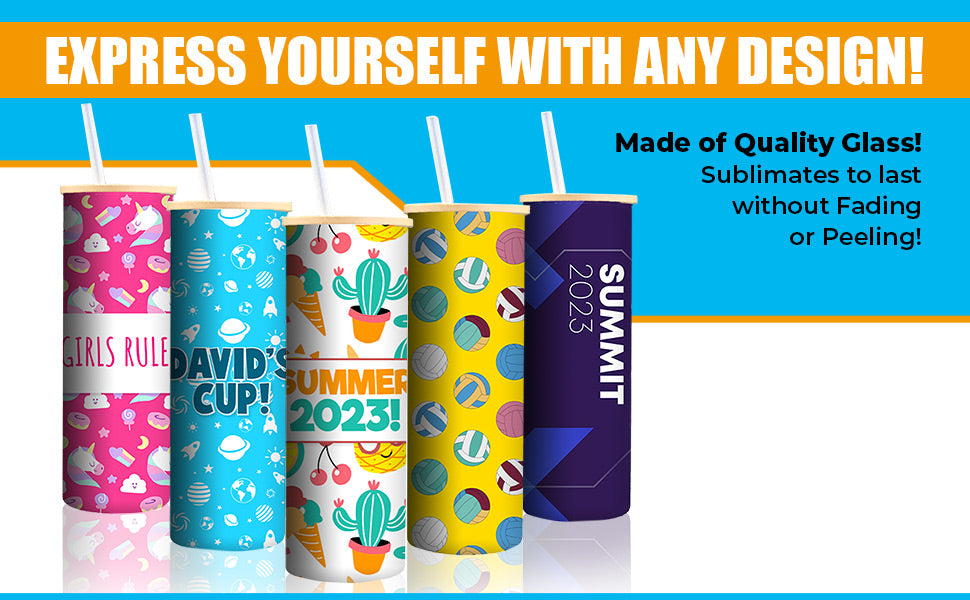 Glass Sublimation Tumbler: A Masterpiece of Personalization by The Tumbler  Company - Issuu