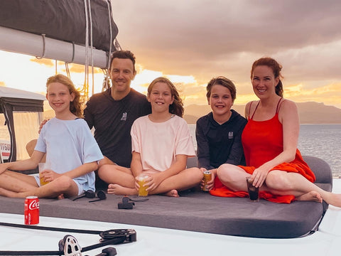 Whitsundays sailing with kids 