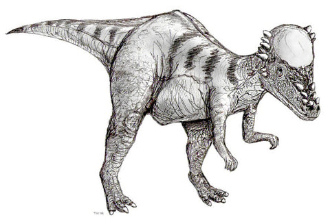 dessin de dinosaure