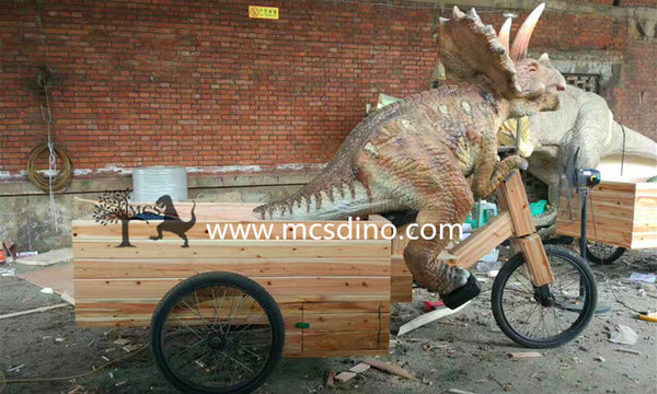 Petit flotteur de défilé de tricycle de dinosaures-OTD021