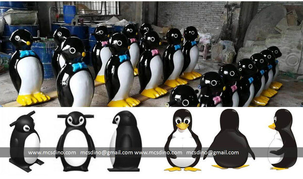 aide au patinage des pingouins