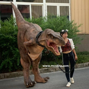 Realistic Scary Halloween T-Rex Dinosaur Costume for Adults