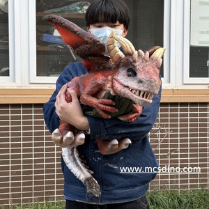 White Dragon Puppet Cosplay-BB078