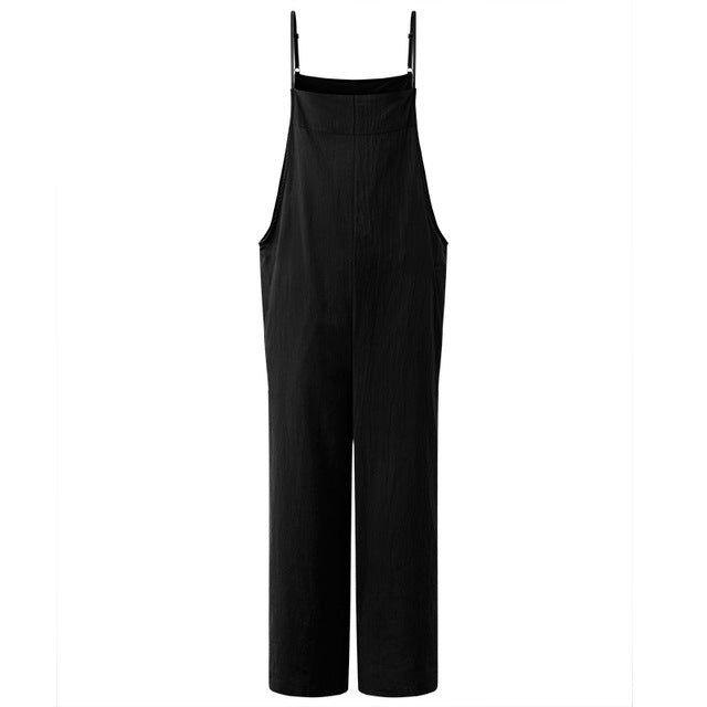 suspender overall jumpsuit