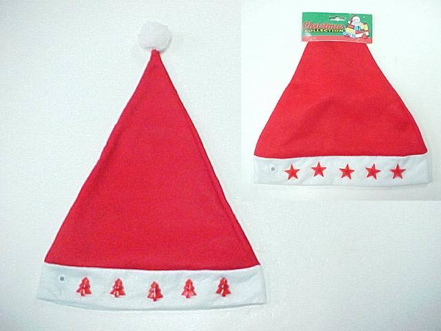 Christmas Santa Hat With Lights - 144 Units