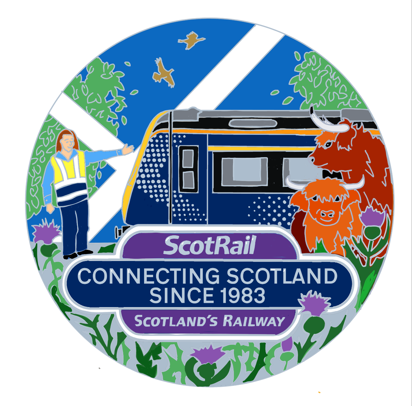 Scotrail badge