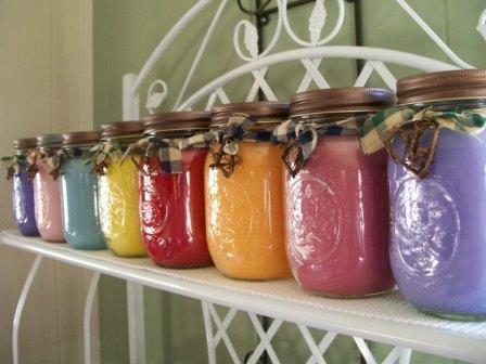 candle jars