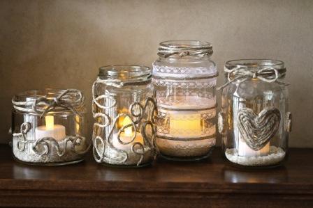 diy jar candles