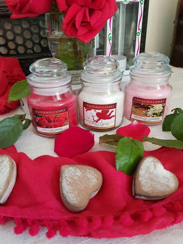 scented jar candle 