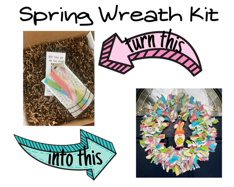 do it yourself spring wreath