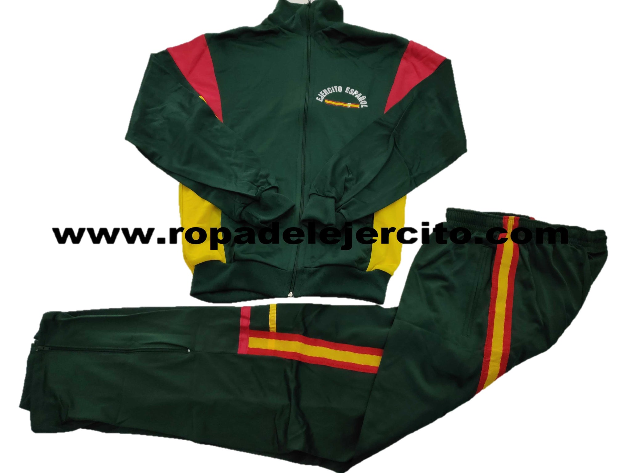 Chandal del ejercito de tierra verde "bandera ancha" "Talla 3" (ori – Ropa del