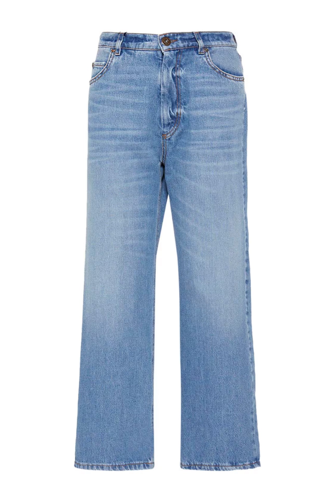 WEEKEND MAX MARA CADEN CROPPED HIGH-RISE WIDE-LEG JEANS | STIL Lifestyle