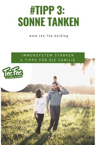 #Tipp 3: Sonne tanken Immunsystem stärken Tipps