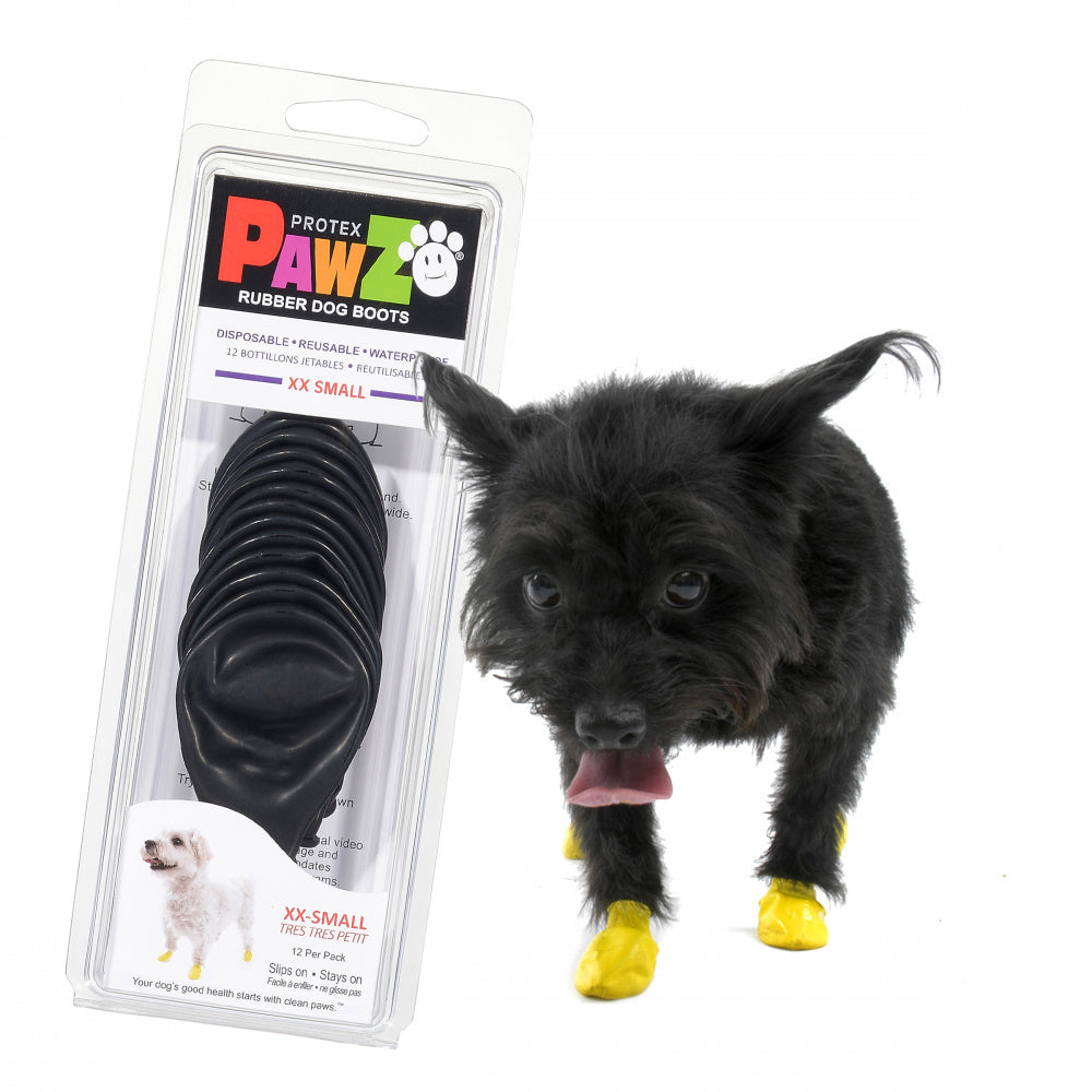 Pawz Black Dog Boots â€” Concord Pet Foods & Supplies| Delaware,  Pennsylvania, New Jersey, Maryland