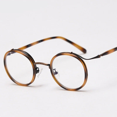 Will TR90 Punk Retro Round Glasses Frame | Fomoloo | Reviews on Judge.me