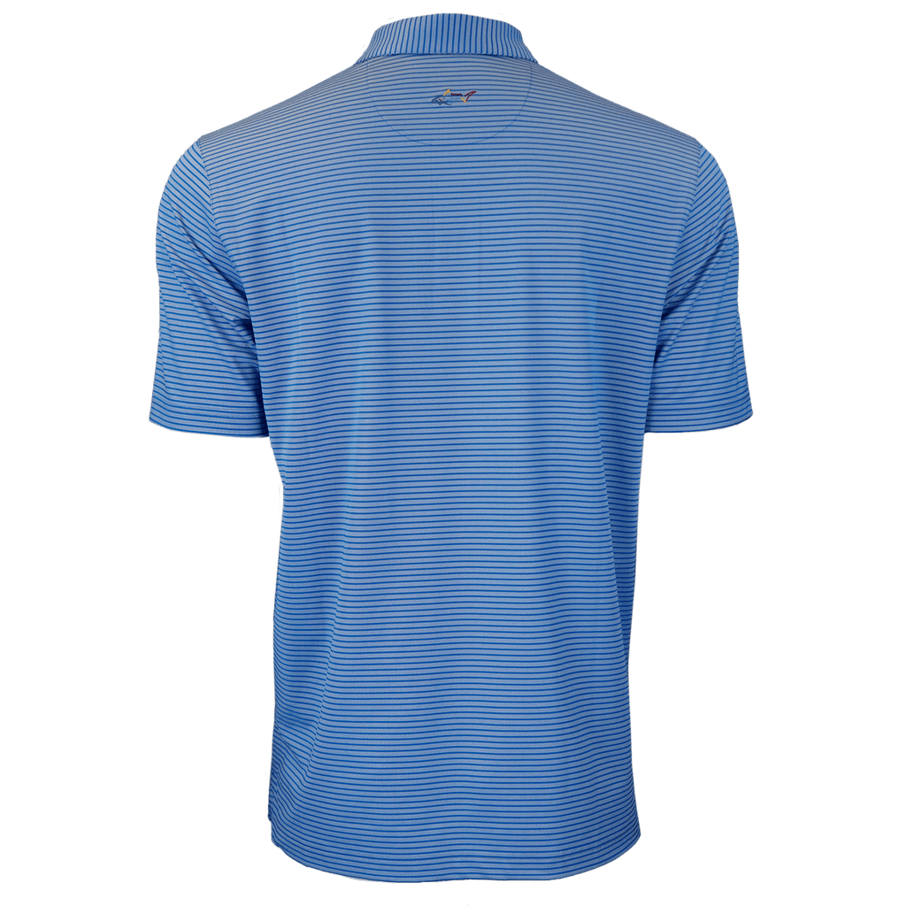 Greg Norman - Men's Freedom Micro Pique Stripe Polo – Threadfellows