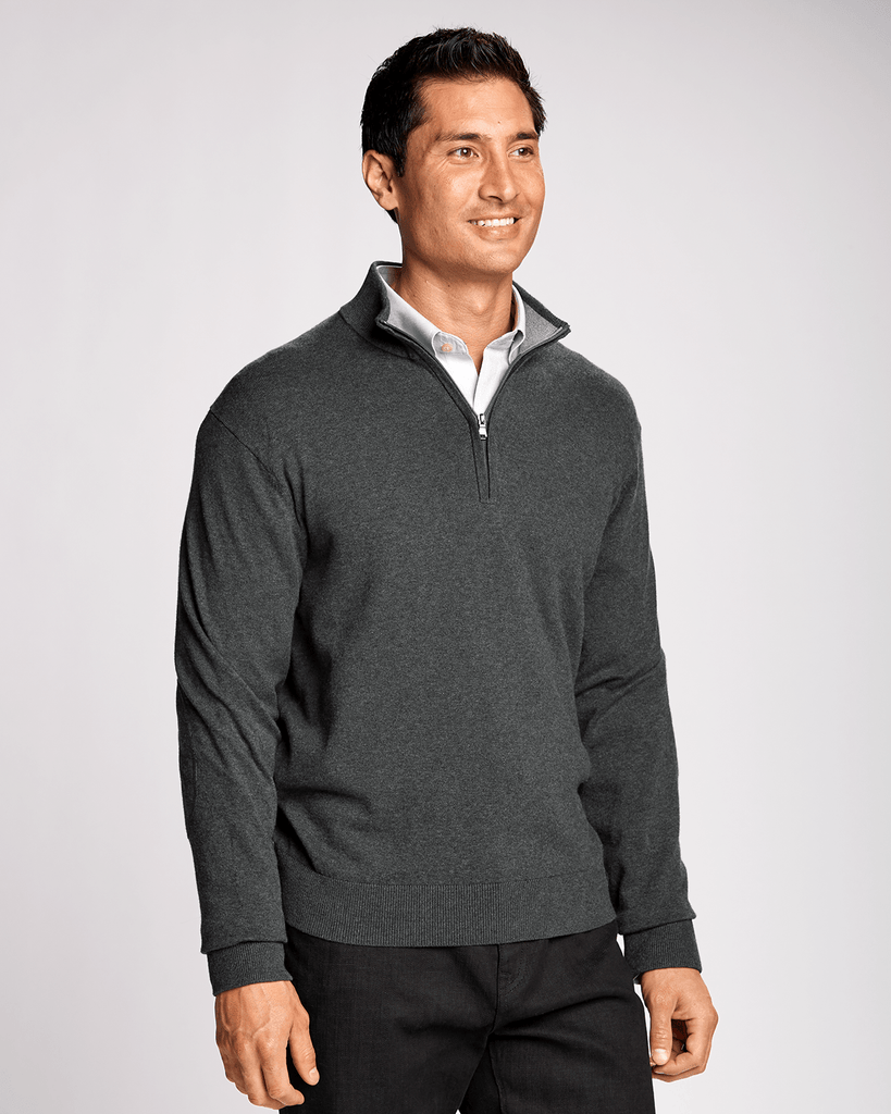 Cutter & Buck - Men's Lakemont Quarter Zip – Threadfellows