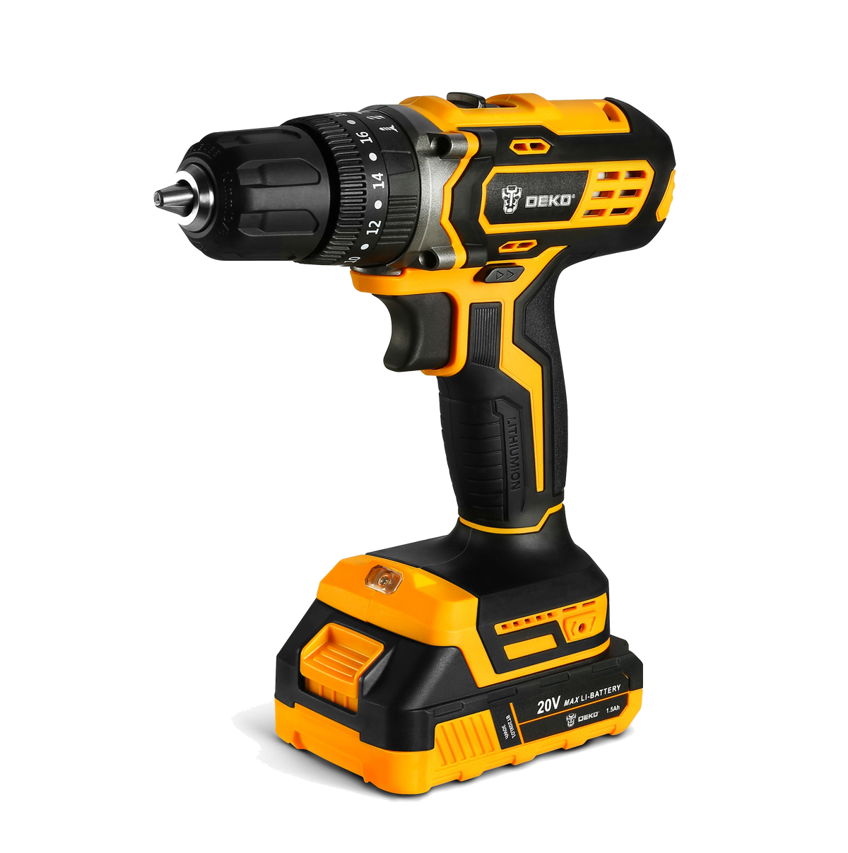 Power tool supplier DEKO's cordless drill