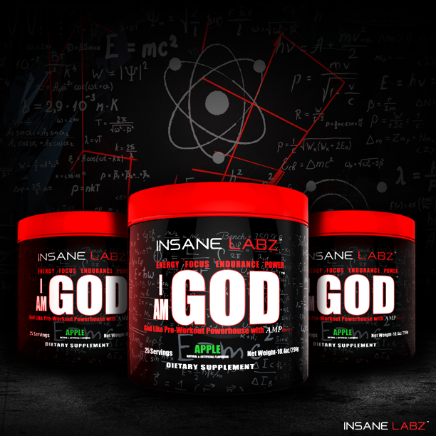 Insane Labz I Am God Preworkout National Discount Nutrition Ndnsuperstore Com