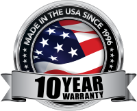 10 Year Warranty - Made in the USA