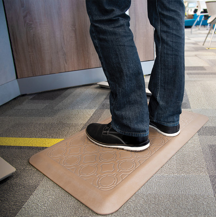 Stand Smart Standing Desk Mat Moroccan 4 Colors Available