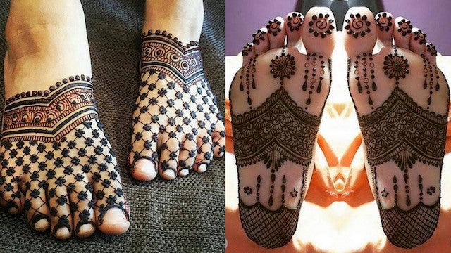 10 New Mehendi Designs To Try This Season For Your Legs Shopzters