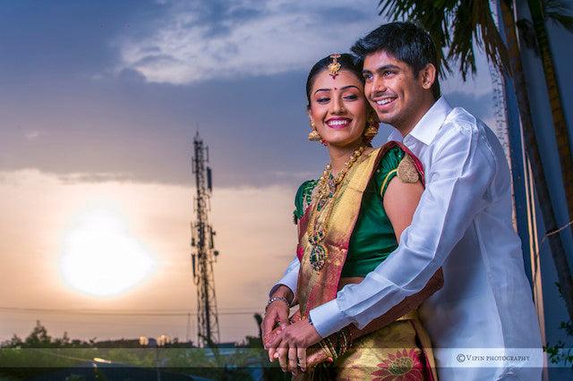 Tambrahm Wedding Photography Chennai | Focuz Studios™ | Indian bride poses,  Indian wedding photography poses, Wedding couple poses photography