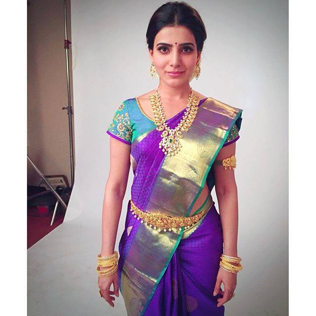 7 saris handpicked by Samantha Akkineni that you can shop on Myntra now |  Vogue India