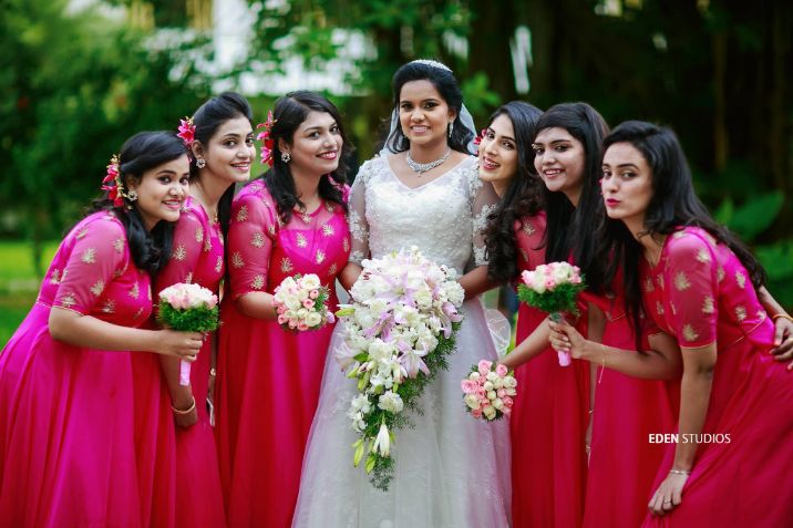 Inspiration For Indo Western Dresses For Bridesmaids