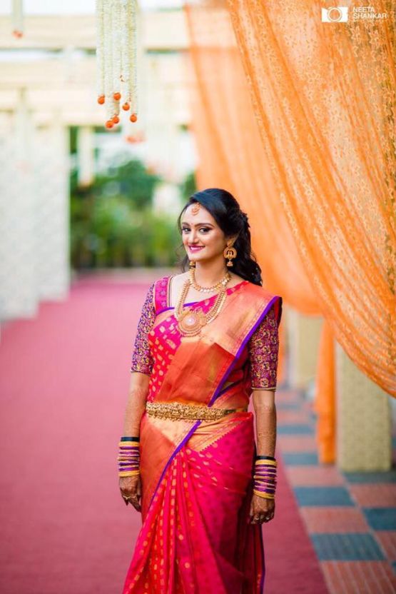 20+ Real Brides who donned the most Scintillating Silk Sarees |  WeddingBazaar