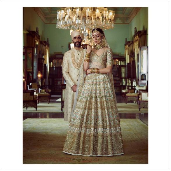 SEE: When brides didn't wear red lehengas - Rediff.com