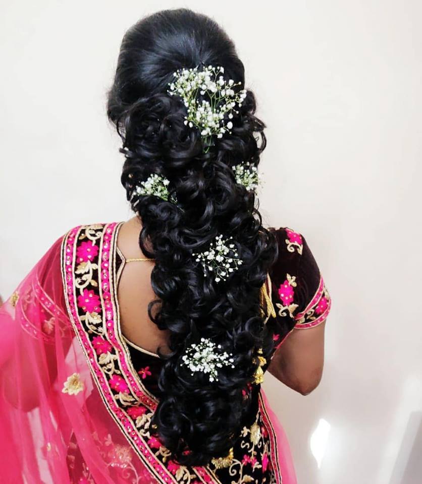 5 easy and quick hairstyle with saree || wedding hairstyle || party hair...  | Diy hairstyles, Classic wedding hair, Short wedding hair