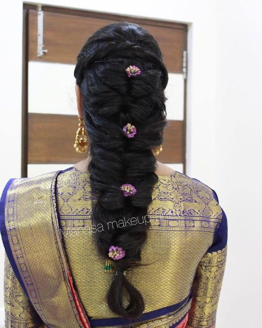 10 Best Hair-Do's To Go With Sarees – Shopzters