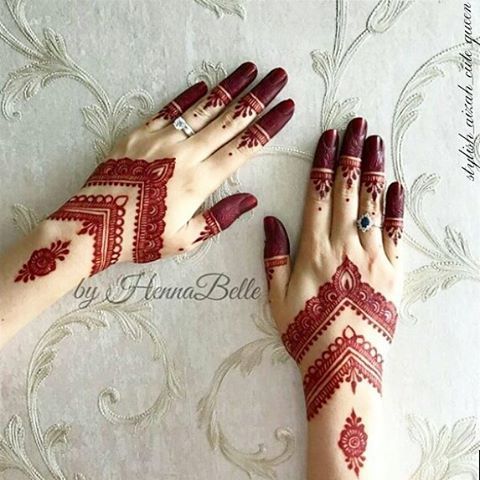 New Signature Mehndi Design On Hand Stock Photo 1861261510 | Shutterstock