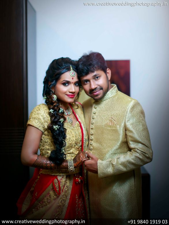 Sara Ganesh on Instagram: “Muhurtham look for my lovely bride