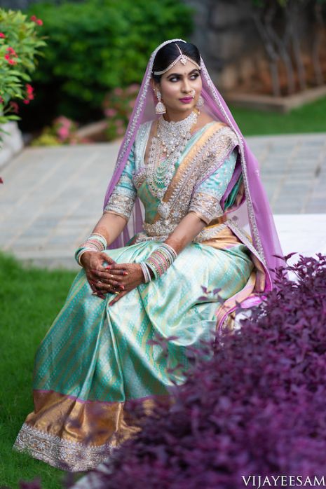 Ahaana Krishna redefines pastel bridal dreams in a pastel pink saree!