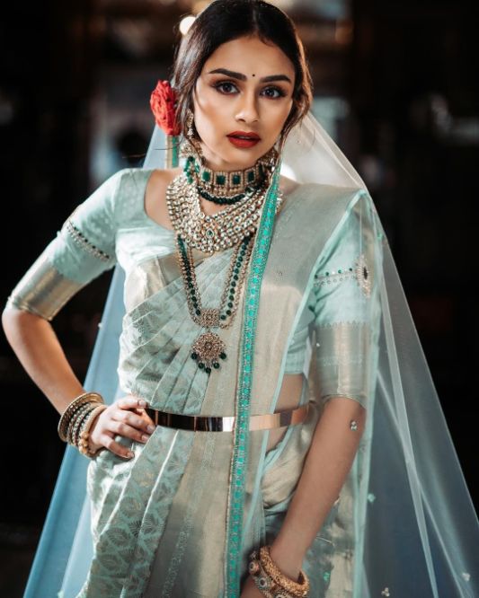 Latest Pastel Kanjeevaram Wedding Saree Designs for 2020 | Latest silk  sarees, Saree designs, Stylish sarees