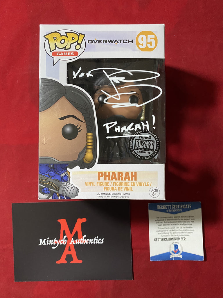 COHN_002 - Pharah 95 Overwatch Blizzard Exclusive Pop! Autograph – Mintych Authentics