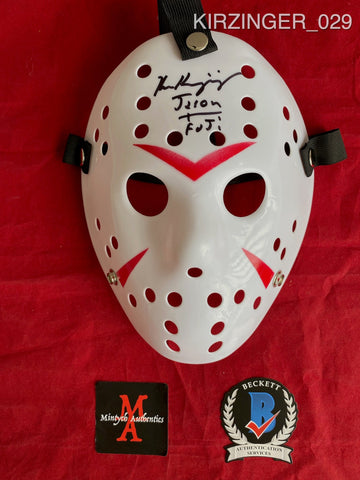 Friday The 13th Franchise Jason Voorhees Horror Autographs ged Mask Mintych Authentics