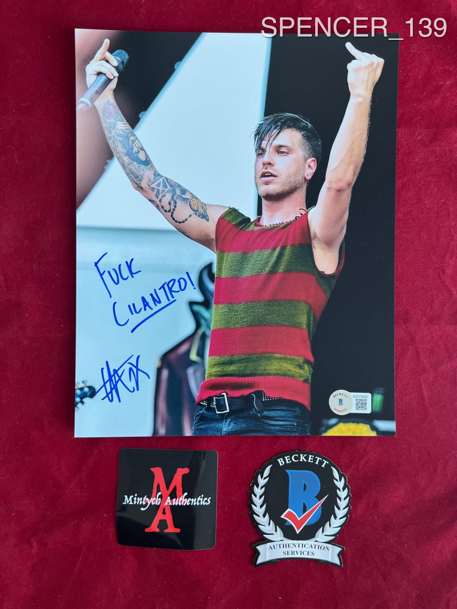 SPENCER_139 - 8x10 Photo Autographed By Spencer Charnas From Ice Nine ...