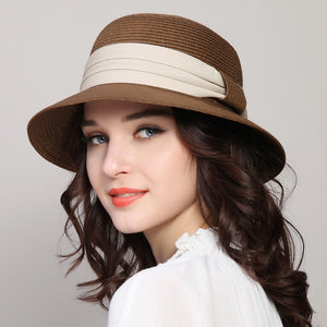 Sunsational Straw Beach Hat in 5 Colors#N# #N# #N# #N# – A Lark And A Lady