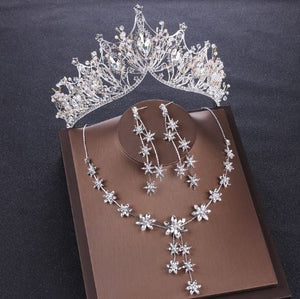 Luxurious Crystal Bridal Jewelry Sets (10 styles available)