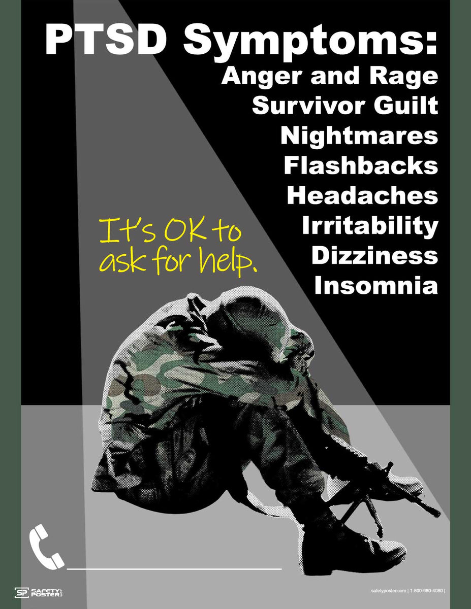 PTSD Symptoms - Safety Poster