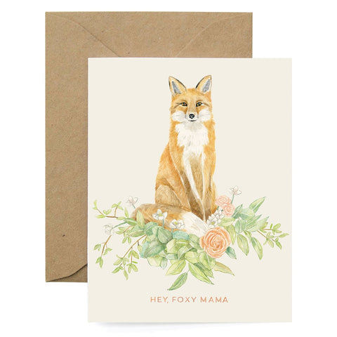 Foxy Mama Valentine's Day Card