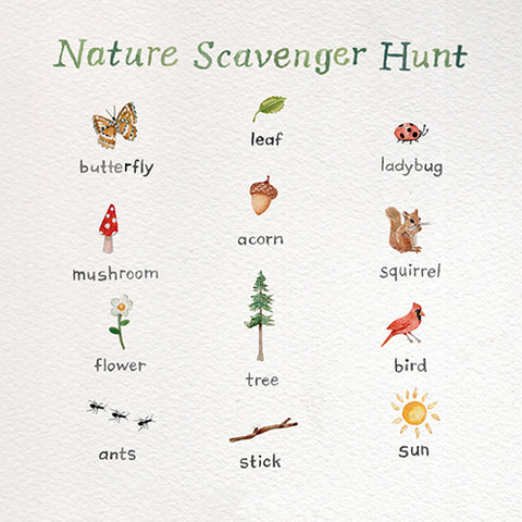 nature scavenger hunt